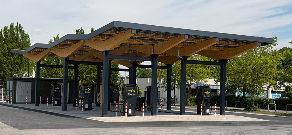 Errichtung Elektro Ladepark